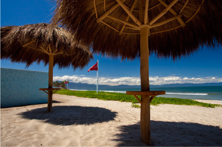 playa privada Península Nuevo Vallarta